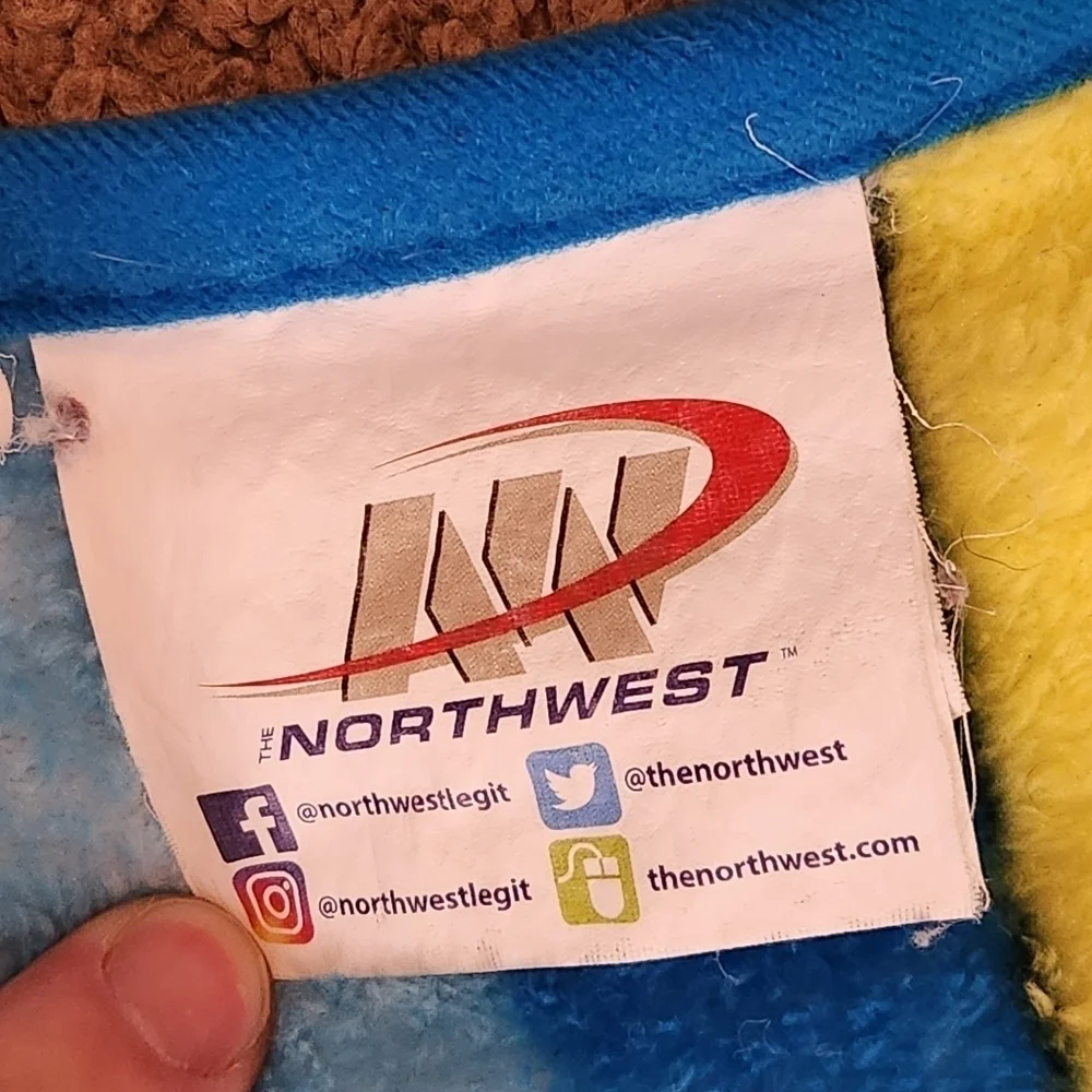 Northwest Company Pokemon Pokeball Power Pikachu Blue Throw Blanket Kids 46